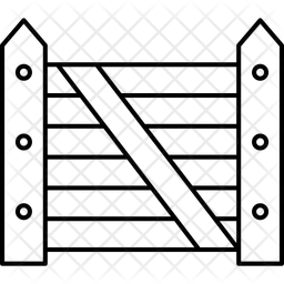 Farm gate  Icon