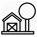 Farm House House Building Icon