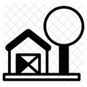 Farm House House Building Icon