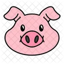 Farm Pig Pork Icon