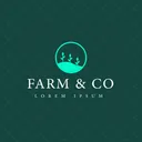 Farm Trademark Farm Insignia Farm Logo Icon