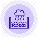 Farm Rainwater Harvesting System Farm Wind Icon
