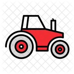 Farm Tractor  Icon
