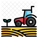 Farm Tractor  Icon