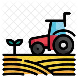 Farm Tractor  Icon