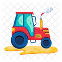 Farm Tractor Farm Vehicle Farm Transport Icon