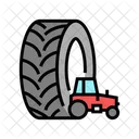 Farm Tractor Tires  Icon