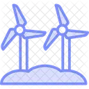 Farm Wind Energy System Farm Solar Icon