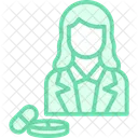 Farmaceutico Duotone Line Icone Icon