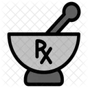 Almofariz E Pilao De Farmacia Ícone