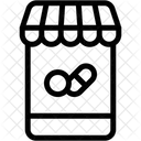 Farmacia On Line Medicamentos Cuidados De Saude E Medicos Ícone