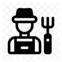 Farmer Farming Farm Icon