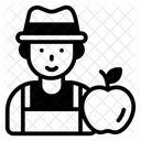 Farmer Agriculturist Cultivator Icon
