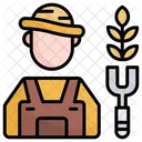 Farmer Avatar Gardener Icon