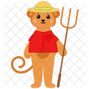 Farmer bear  Icon