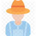 Farmer Agriculture Cultivation Icon