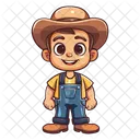 Farmer Agriculture Farming Icon