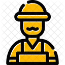 Farmer Agriculturist Grower Icon