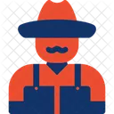 Farmer Agriculturist Grower Icon