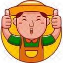 Cartoon Vector Person Icon