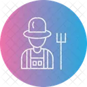 Farmer Male Icon