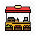 Farmers Market Autumn Icon