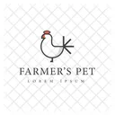Pet Trademark Pet Insignia Pet Logo Icon