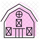 Farmhouse Color Shadow Thinline Icon Icon