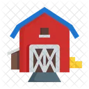 Farmhouse Building House Icon