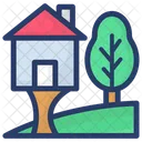 Farmhouse House Home Icon