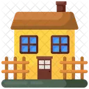 Farm Farmhouse Hut Icon