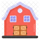 Country Home Barn Farmhouse Icon
