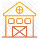 Farmhouse Building House Icon