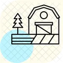Farmhouse Farm Agriculture Icon