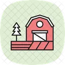 Farmhouse Farm Agriculture Icon