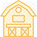 Farmhouse Duotone Line Icon Icon