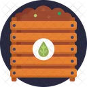 Bio Food And Agriculture Farming Crate Icon