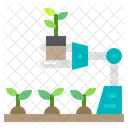 Robot Plants Arm Icon
