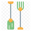 Farming Tools Farming Fork Showel Icon
