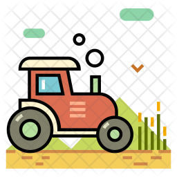 Farming tractor Icon