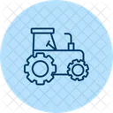 Tractor Farming Agriculture Icon