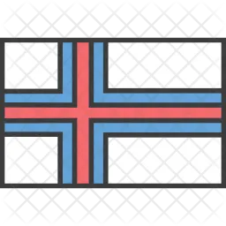 Faroe Flag Icon