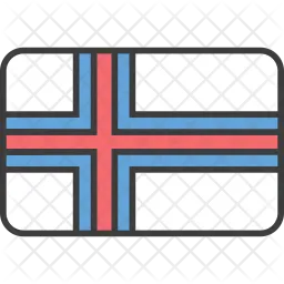 Faroe Flag Icon