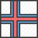 Faroe Ilha Europeia Ícone