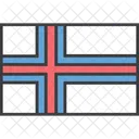 Faroe Ilha Europeia Ícone