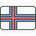 Faroe Ilha Europeia Ícone