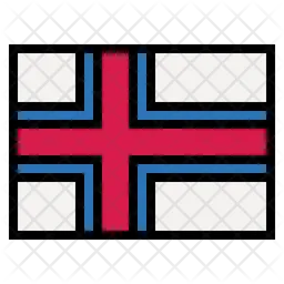 Faroe Island Flag Icon