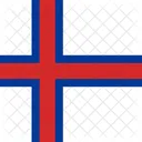 Faroe Islands Flag Country Icon