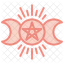Fases Da Lua Bruxaria Celestial Ícone