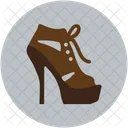Fashion Sandal Shoes Icon